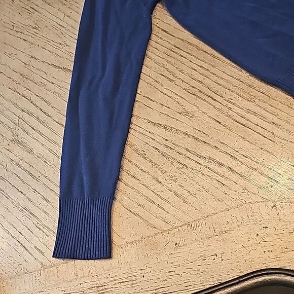 Navy cardigan jacket size S - Picture 2 of 9